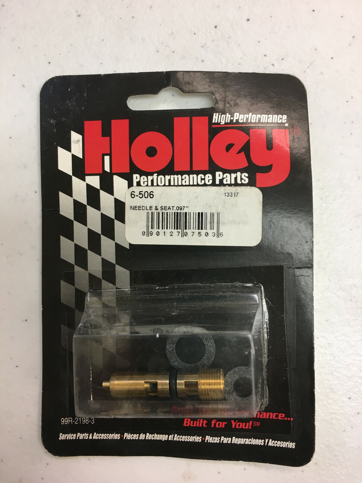 Genuine Holley 6-506 Viton Needle & Seat .097" for Holley 2 & 4 Barrel Carbs