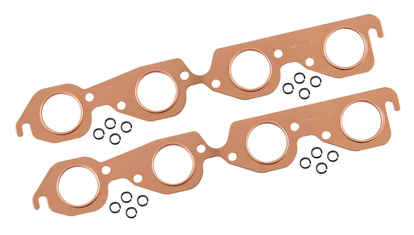 Mr Gasket 7157MRG Big Block Chevy CopperSeal Header Gasket Set Round Port