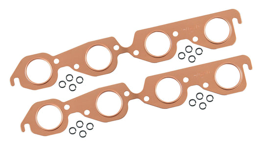 Mr Gasket 7157MRG Big Block Chevy CopperSeal Header Gasket Set Round Port